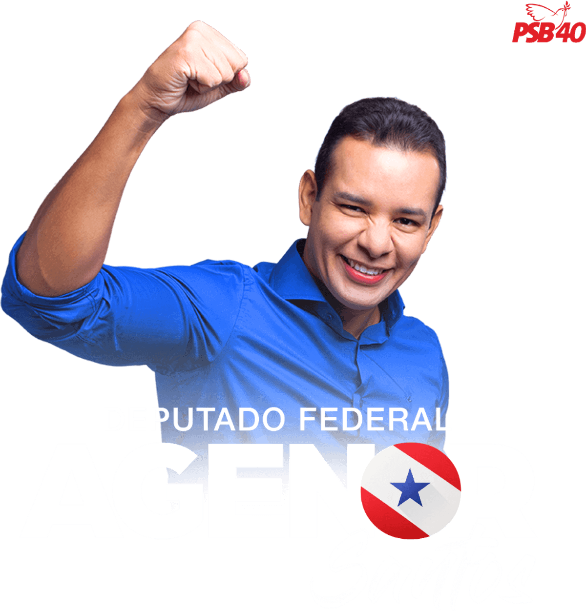 Agenor Santos, candidato a deputado federal pelo Pará